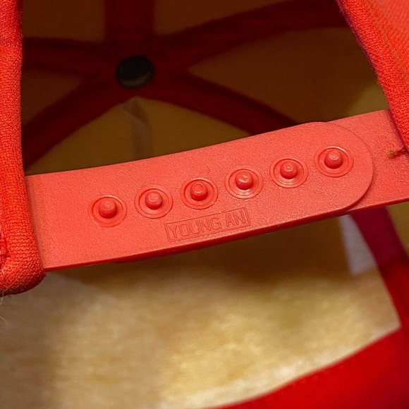 Vintage Forest Hill Exxon Maryland Gas Station Foam Snapback Trucker Hat Cap - Picture 9 of 10